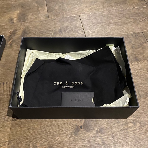 New Rag & Bone Suede Margot Ankle Boots, Size 37.5 - Picture 7 of 8